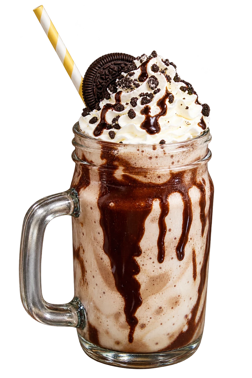 Batido de chocolatina fotografiado en New Chaplin